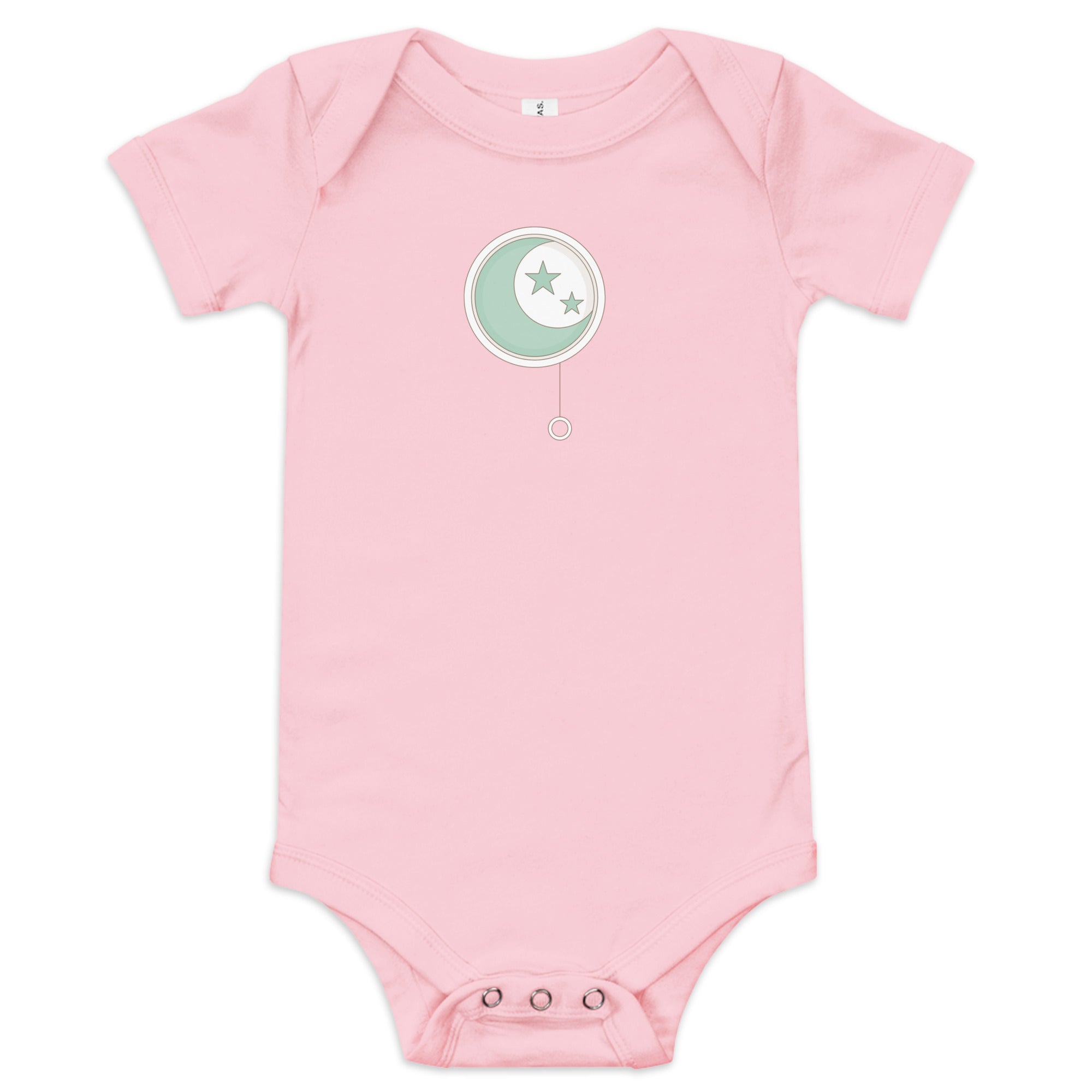 Sweet Dreams Onesie for the Minimalist Infants: Short Sleeve Baby Bodysuit