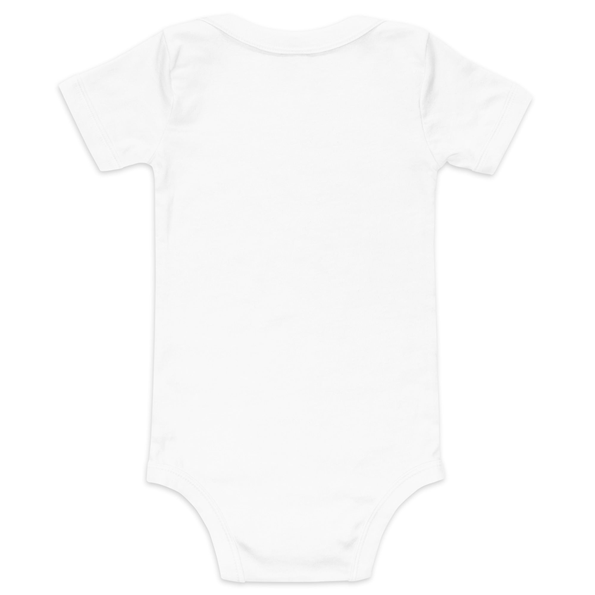 Cute and Adorable Cotton Baby Short Sleeve Onesie Bodysuit - Ideal for Summer - Minimalist Print