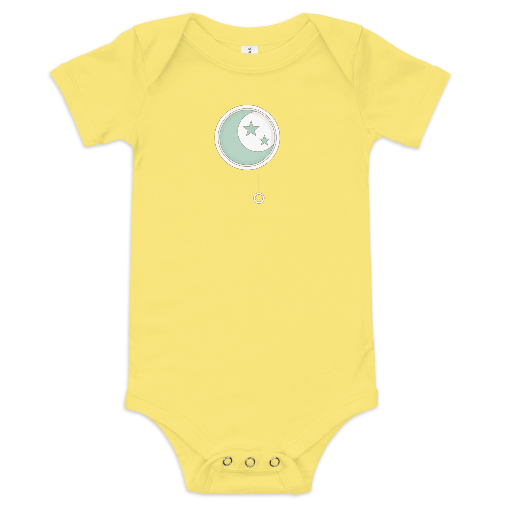 Sweet Dreams Onesie for the Minimalist Infants: Short Sleeve Baby Bodysuit